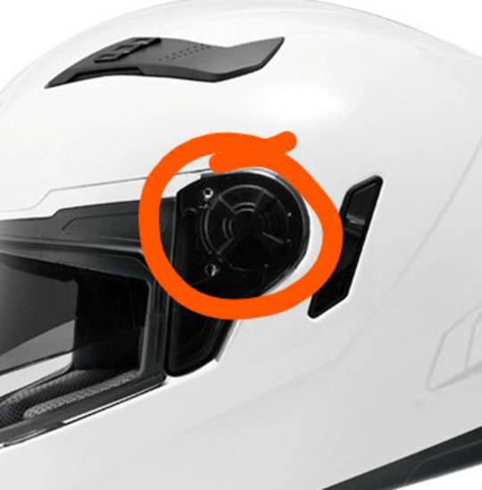 FFM Helmet Visor Ratchet pair for Streetpro R & Tourpro R